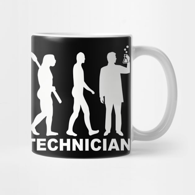 Laboratory technician evolution by Designzz